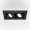 Oprawa wpuszczana modułowa podwójna LED 50W czarna Modern OUTLET