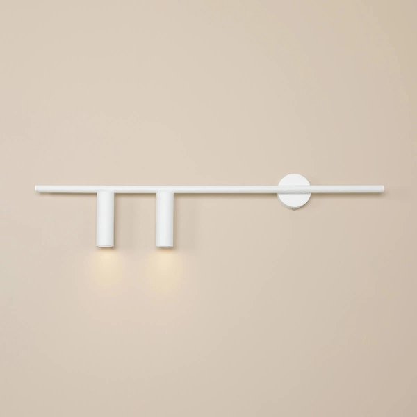 Lampa ścienna minimalistyczna Trevo 1104D Aldex listwa biała