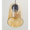 Kuchenna lampa Bistro 32-00538 Candellux szklane klosze brązowa czarna