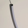Kaskadowa wisząca lampa FLOW AZ7226 czarna 1xLED 115W 4000K do salonu