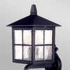 Kinkiet ścienny zewnętrzny Winchester BL17-BLACK Elstead domek lampion czarny