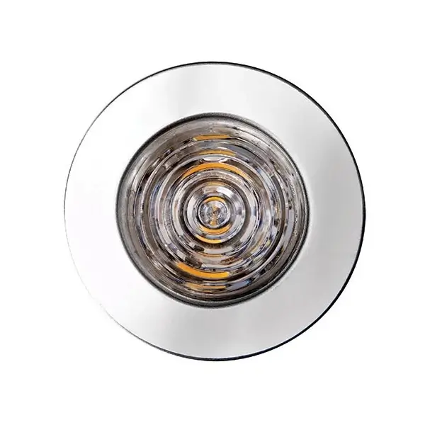 Wpustowe oczka 10 szt. IKON 76616 LED 0,75W 6500K z wtyczką IP67 srebrne