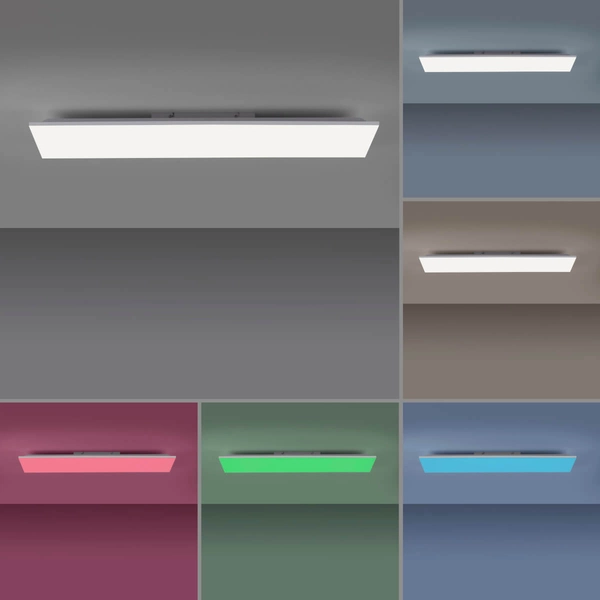 Lampa sufitowa YUKON 15621-16 LED 29W 2700-5000K+RGB na pilot biała