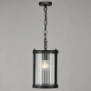 Industrialna lampa wisząca Bianka BIA0122 na łańcuchu czarny