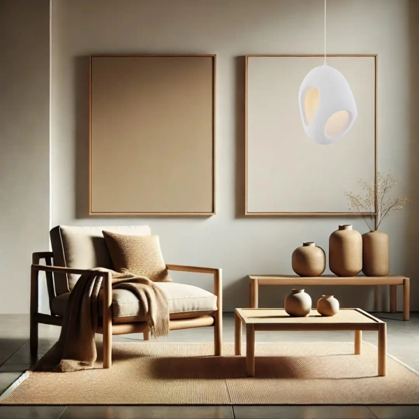 Designerska lampa wisząca LONTIZA LE45332 do salonu nad stół biała