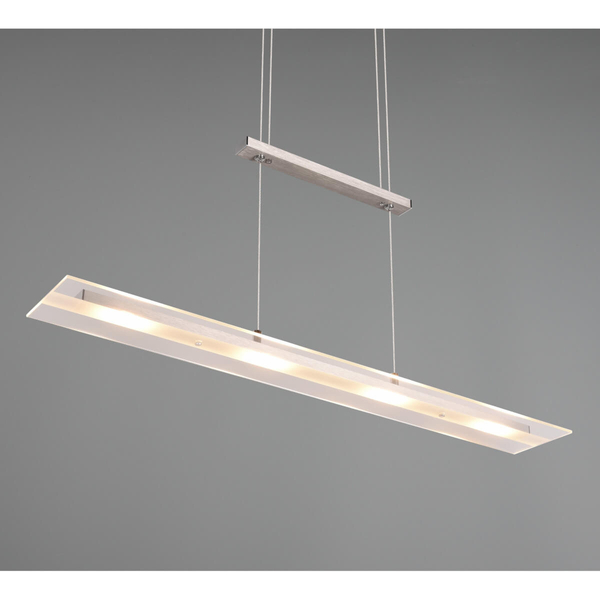 Wisząca lampa Milos R32004107 LED 20W 3000K metalowa srebrna