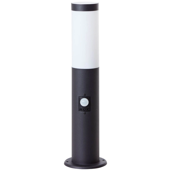 Stojący słupek ogrodowy Dody 90947A06 czujnik ruchu IP44 czarny