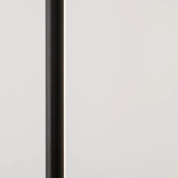 LAMPA sufitowo Podłogowa BUGA LE41360 Luces Exclusivas metalowa OPRAWA zwis LED 20W 3000K z mocowaniem do podogi czarny