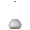 Lampa wisząca Lava 41078 Sigma zwis do sypialni szara złota