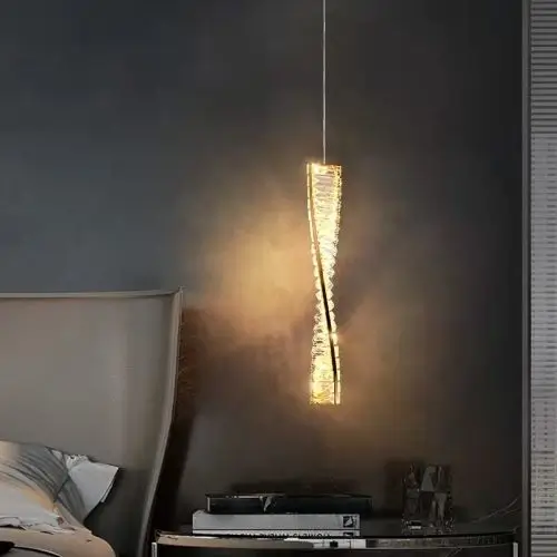 Kryształowa lampa wisząca Bohemia CGBOHEMIA50 LED 10W 3000K mosiądz
