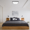 Czarny plafon kuchenny Fabio LED 23W 4000K lampa kwadratowa