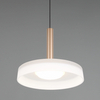 Lampa zawieszana CELESTE 354910165 LED 10W 3000K metalowa biały brązowy