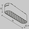 Lampa do szyny magnetycznej Basis TR084-1-6W3K-W LED 6W 3000K podłużna biała