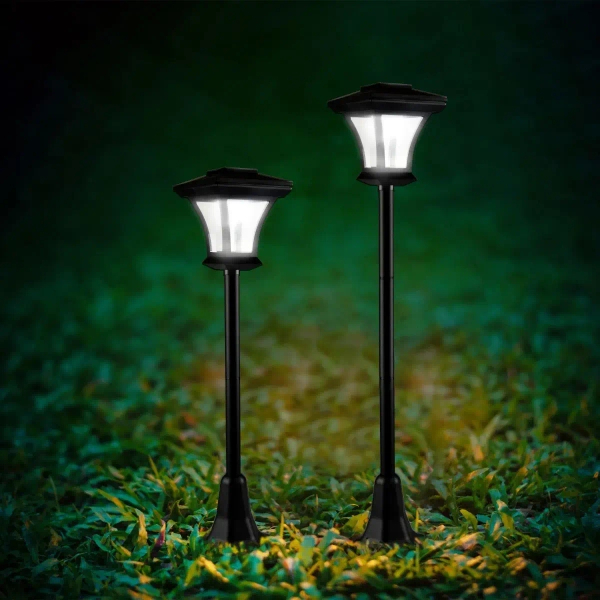 Solarna latarnia ogrodowa TIRANA 325518 LED 4000K czarna