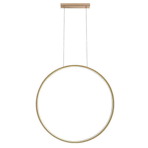 Lampa wisząca Agaro 5315 Shilo LED 27W 4000K circle z regulacją złota