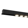 Sufitowa liniowa lampa Slim Stip TLV-13-12 do salonu LED 12W 3000K czarna