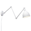 Biały kinkiet ruchomy Bazar 2827660-5007 By Rydens metalowy industrial