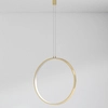 Lampa wisząca pierścień Massima AZ5256 LED 35W 3000K złoty