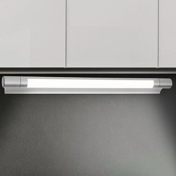 LAMPA kinkiet BYRON 1445 Rabalux ścienna OPRAWA metalowa LED 8W 4000K tuba srebrna