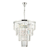 Pałacowa lampa wisząca Angel ANG0808 Dar Lighting kryształ chrom przezroczysta