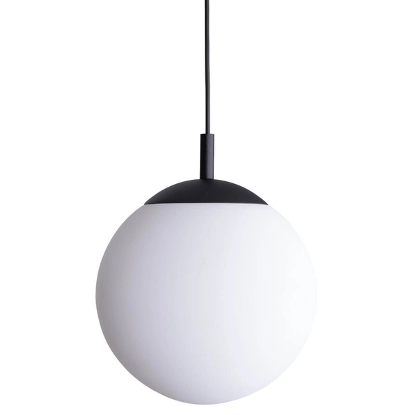 Lampa wisząca nad wyspę Esme 5670 bubble zwis ball biała czarna