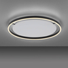 Sypialniany plafon natynkowy Ritus 15392-13 Just Light LED 28W 3000K grafitowy