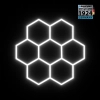 Lampa sufitowa do warsztatu HEX-440-Y13-V11-PS1 LED 216W 4000K IP54 biała