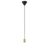 Wisząca lampa do sypialni Paco 2112053035 na kablu mosiądz