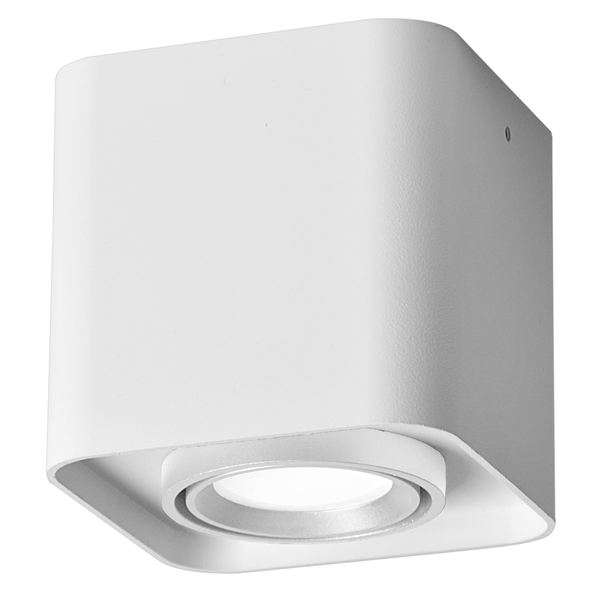 Kwadratowa lampa przysufitowa XENO 321398 nad stół biały