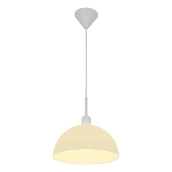 Wisząca lampa kopułowa nad stół Ellen 2312003001 do jadalni biały