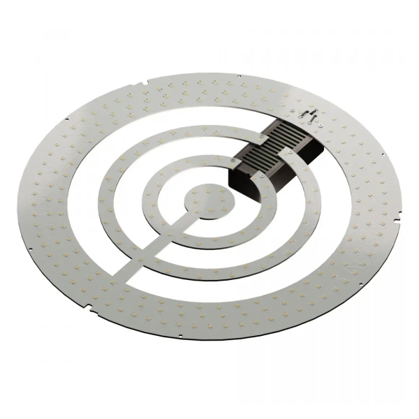 Ledowy plafon do salonu CLEO 500 1307623600622 LED 69W 4000K szary