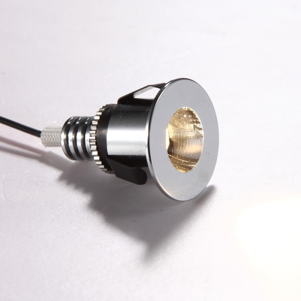 Wpuszczana lampa POINT 288001306 LED 1W 6000K do salonu chrom