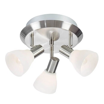 Kierunkowa lampa sufitowa Vero do salonu nad stół stal