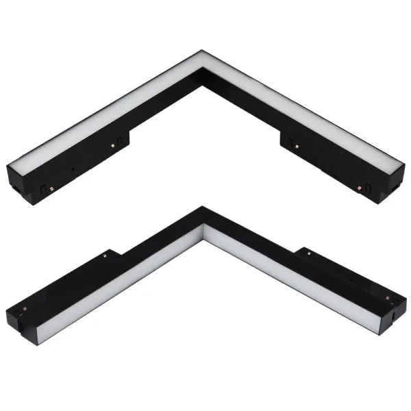 Szynowa oprawa Magneto Abigali LWQ-M09 LED 24W l-kształtna czarna 