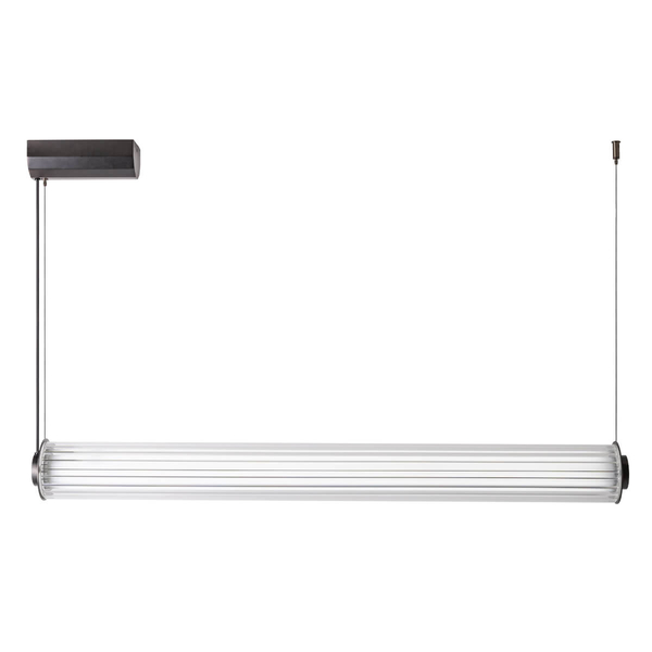 Zwisająca lampa Como 1236 Zuma LED 39W 2700-6500K przezroczysty tytanowy