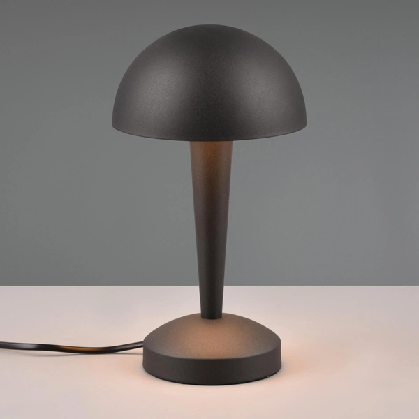 Nocna lampa do sypialni Canaria R59561180 RL Light grzyb czarna