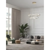 Wisząca lampa jadalniana BAUTA LE42914 nad stół LED 70W złota