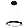 Wisząca lampa salonowa Alessia LED 40W 4000K ring nad stół czarny
