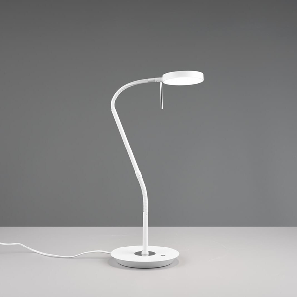 Ściemnialna lampka biurkowa NEMIO DL131523310 LED 12W 2300-4000K biały