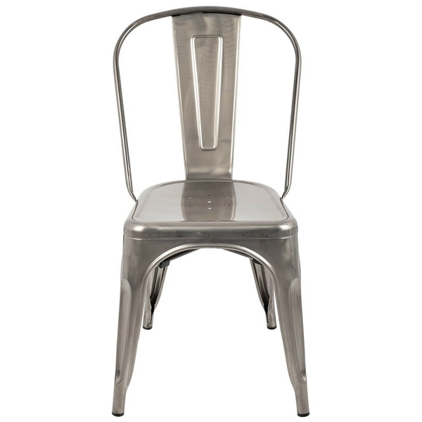 Nowoczesne krzesło czarne Tower KH010100957 uniwersalne metalowe