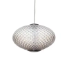 Salonowa lampa wisząca CORVELA LE45177 LED 12W 3000K nad stół szara brązowa