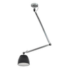 Wisząca lampa regulowana AZ2304+AZ4781 Azzardo metal chrom czarny