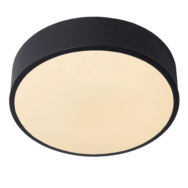 Plafoniera UNAR 79185/20/30 Lucide LED 12W 2700K okrąg czarna
