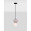 Lampa wisząca szklana do salonu JORELIA LE45252 LED 6W 3000K beżowa biała