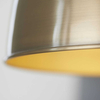Kopułowa lampa wisząca nad stół Franklin 98744 Endon metalowa mosiądz