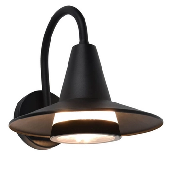 Tarasowa lampa ścienna SWAN 5213901012 kapuelusz metalowy czarny