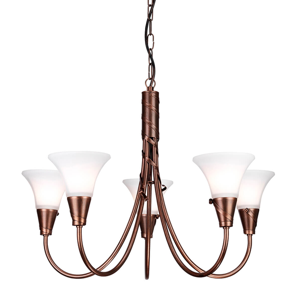 Jadalniana lampa wisząca EM5-COPPER vintage miedziana