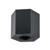 Sześciokątna LAMPA sufitowa HEXAGON 313188 Polux regulowana OPRAWA metalowa downlight czarny