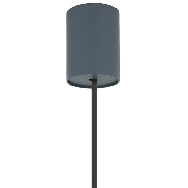 Lampa zwieszana trójkątna ZENITH 11484 do salonu niebieski