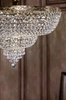 Sufitowa LAMPA plafoniera PALACE DIA891-CL-14-G Maytoni kryształowa OPRAWA pałacowy plafon okrągły mosiądz